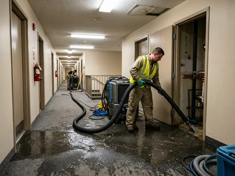multi-unit-apartment-hallway-f-005 — frequently asked questions, Emergency Burst Pipe Water Extraction & Removal in Middleto…